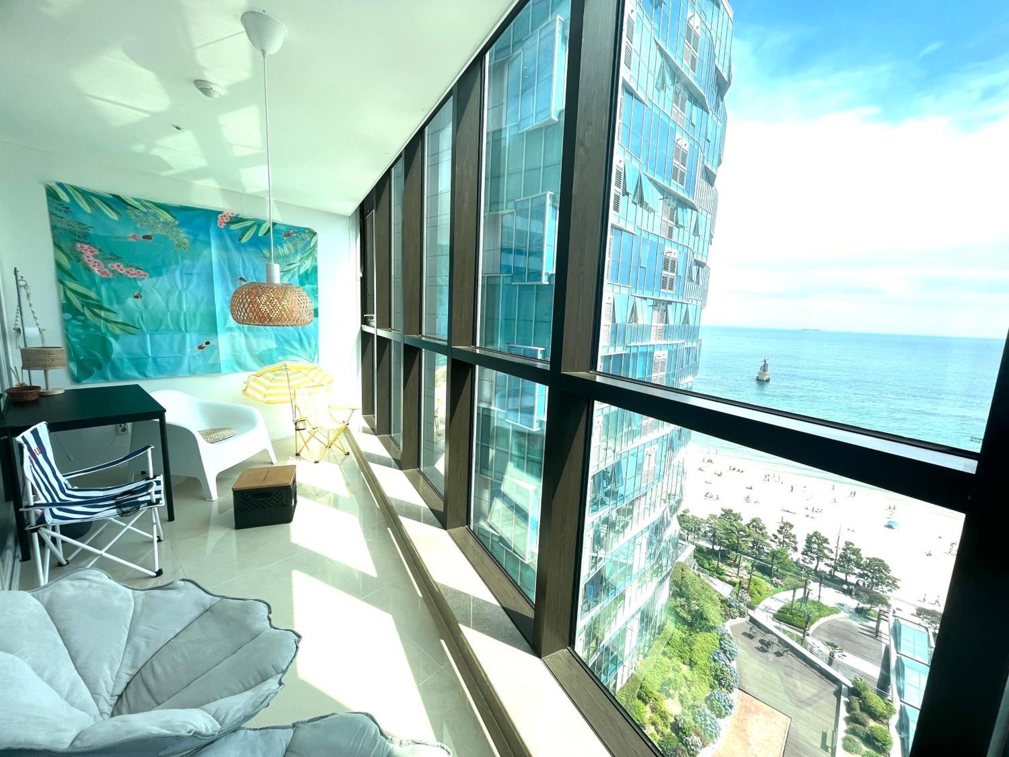 Haeundae Luxury House Apartment Busan Bagian luar foto